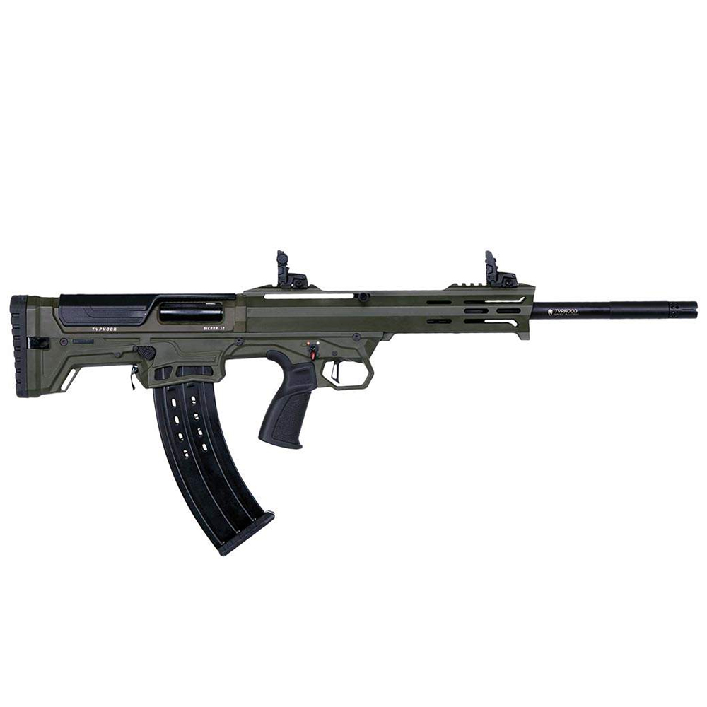 Рушниця Typhoon Sierra Od Green S кал. 12/76. Ствол - 55см Фото 2